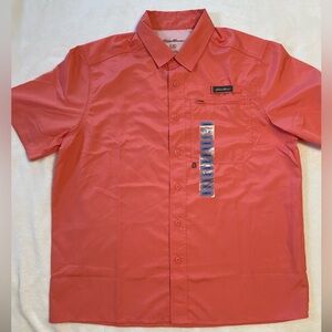 NWT Eddie Bauer mens Tech Woven Shirt size Large L